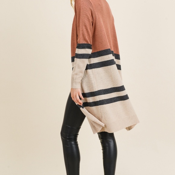 Rust Cashmere Cardigan - Picture 6 of 7